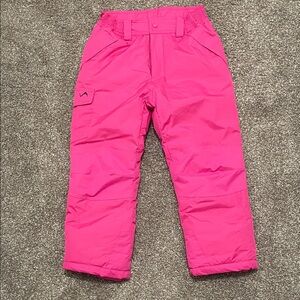 VERTICAL ‘9 Pink Kids Snow Pants S (7/8)